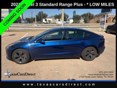 Used 2021 Tesla Model 3 Standard Range Plus RWD image 2