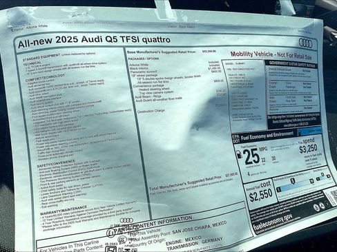 New 2025 Audi Q5 Premium w/ Convenience Package image 18