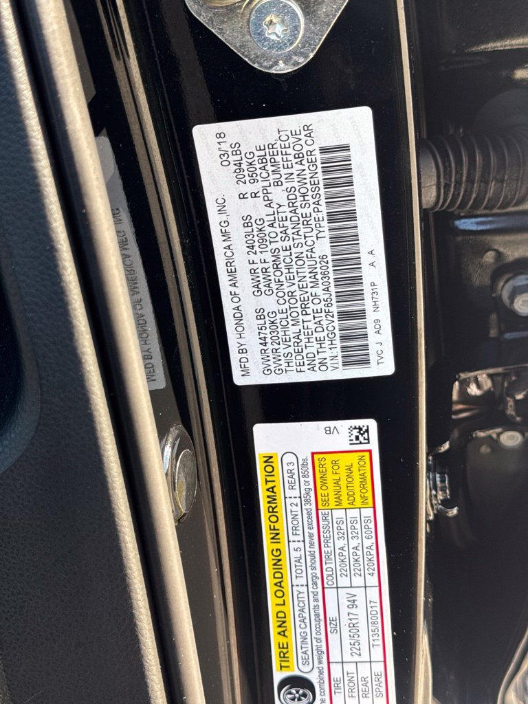 Used 2018 Honda Accord EX-L image 32
