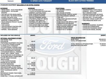 New 2026 Ford F250 Lariat w/ Black Appearance Package