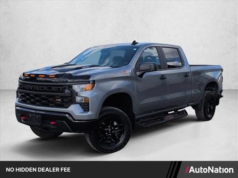 Used 2025 Chevrolet Silverado 1500 Custom Trail Boss AWD/4WD image 1