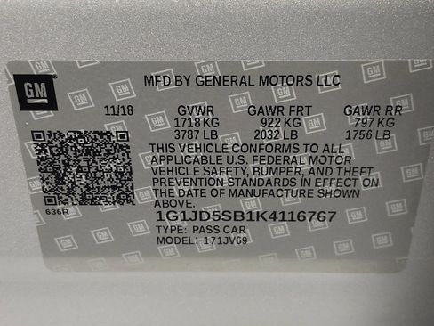 Used 2019 Chevrolet Sonic LT image 33