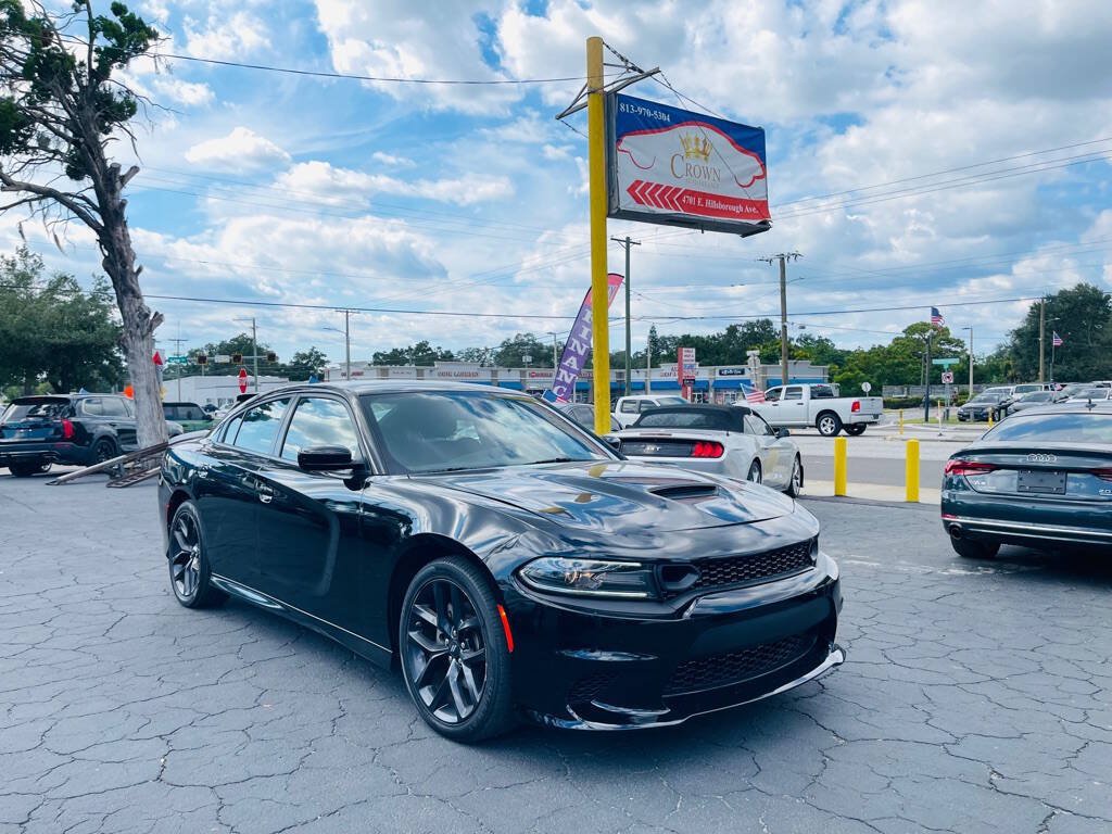 Used 2022 Dodge Charger R/T w/ Blacktop Package RWD image 1