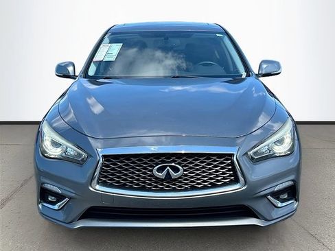 Used 2018 INFINITI Q50 Luxe w/ Essential Package (3.0T Luxe) RWD image 2