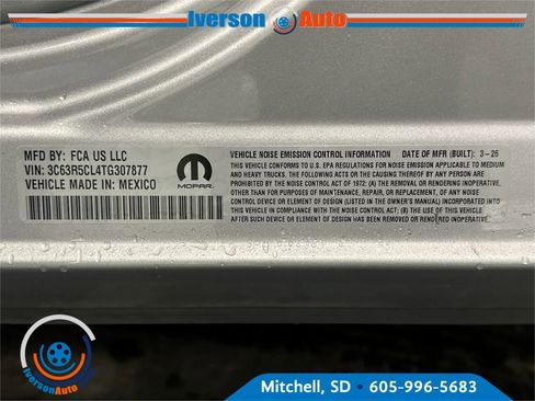 New 2026 RAM 2500 Tradesman image 19