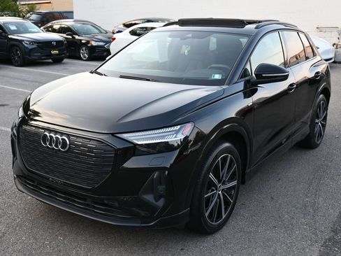 Used 2022 Audi Q4 e-tron Prestige w/ S Line Plus Package AWD/4WD image 4