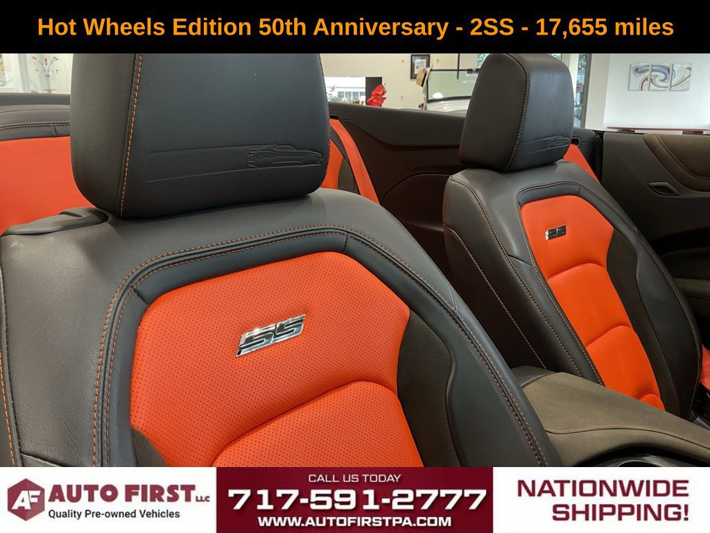 Used 2018 Chevrolet Camaro SS w/ Hot Wheels Edition RWD image 27