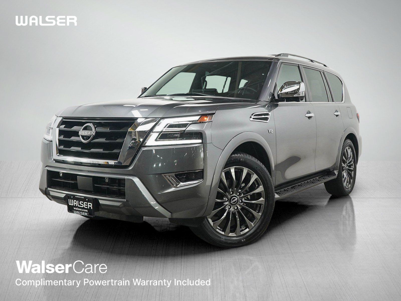 Used 2022 Nissan Armada Platinum w/ Captain's Chairs Package AWD/4WD image 1