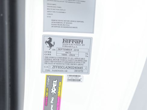 Certified 2019 Ferrari 812 Superfast image 51