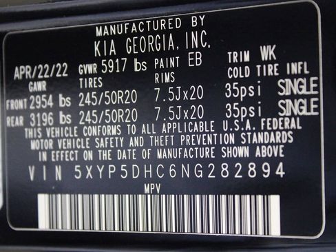 Used 2022 Kia Telluride SX w/ SX Prestige Package image 25