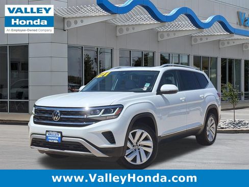 Used 2021 Volkswagen Atlas SEL AWD/4WD image 1