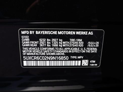Used 2022 BMW X5 xDrive40i AWD/4WD image 47