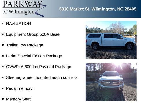 Used 2019 Ford F150 Lariat w/ Trailer Tow Package image 5