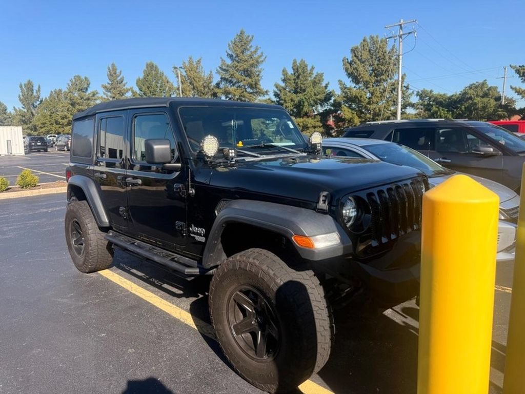Used 2020 Jeep Wrangler Unlimited Sport S AWD/4WD image 3
