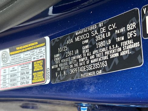 Certified 2025 Kia K4 LXS image 26