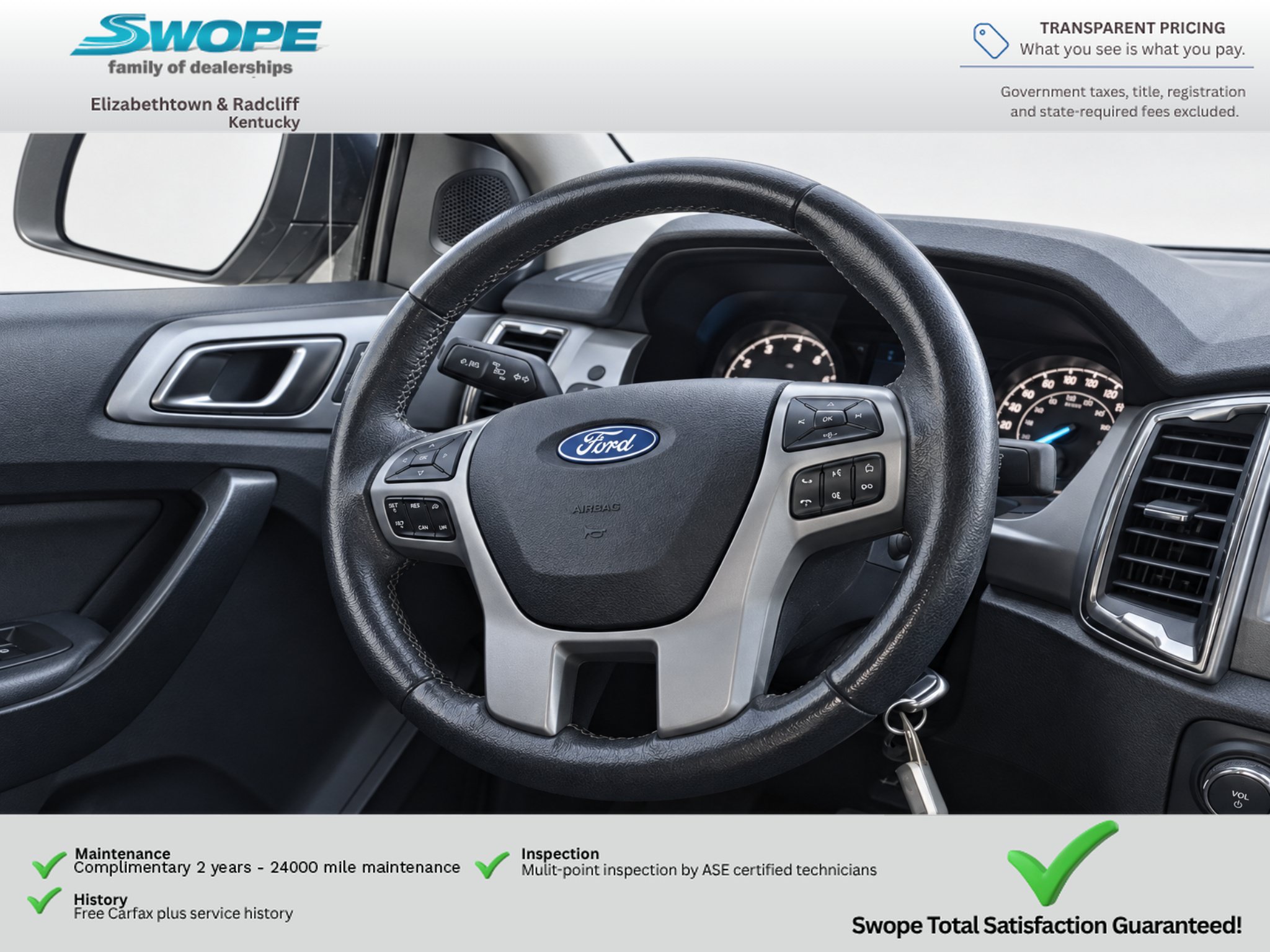 Used 2021 Ford Ranger XLT w/ Equipment Group 301A Mid AWD/4WD image 9