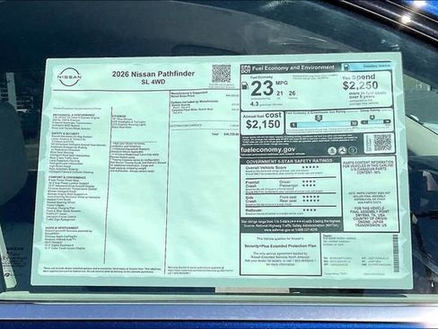 New 2026 Nissan Pathfinder SL image 13