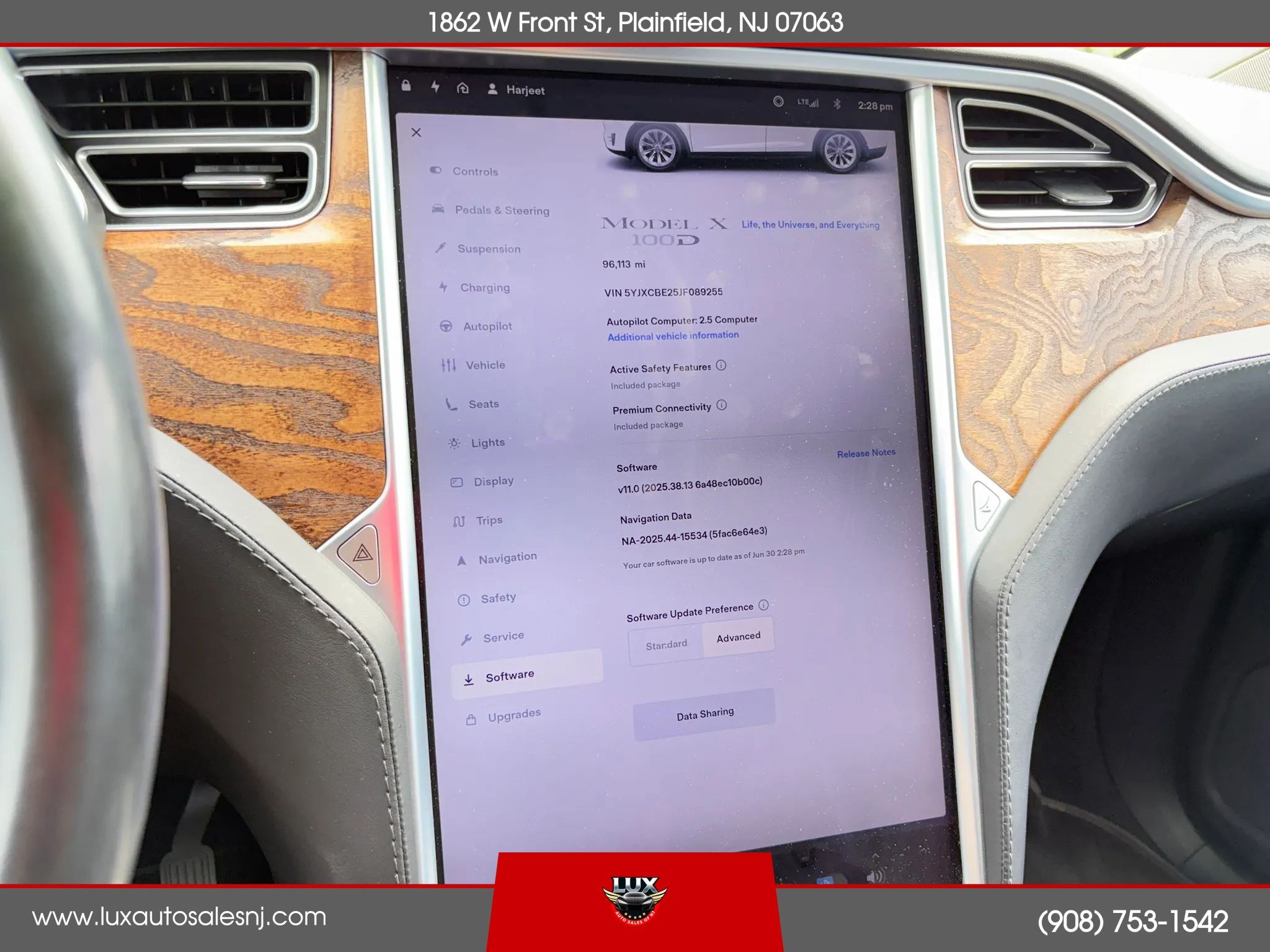 Used 2018 Tesla Model X 100D AWD/4WD image 34