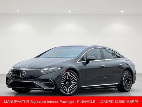 Used 2023 Mercedes-Benz EQS 580 4MATIC Sedan image 2