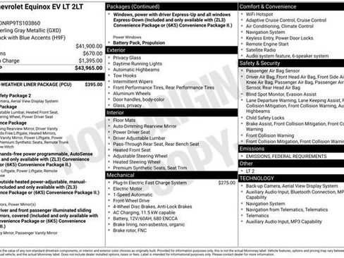 New 2026 Chevrolet Equinox EV LT image 2