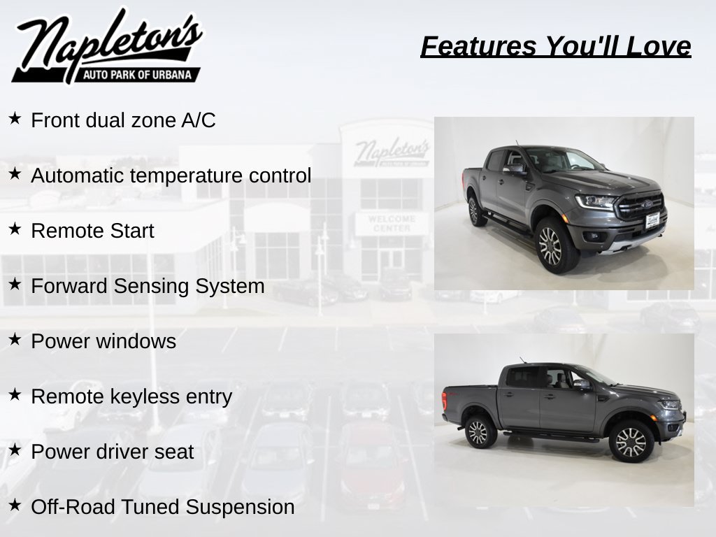 Used 2022 Ford Ranger Lariat w/ Equipment Group 501A High AWD/4WD image 15
