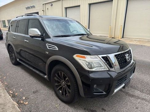 Used 2017 Nissan Armada Platinum w/ Captain Seat Package AWD/4WD image 3
