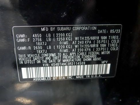 Used 2024 Subaru Outback Limited image 35