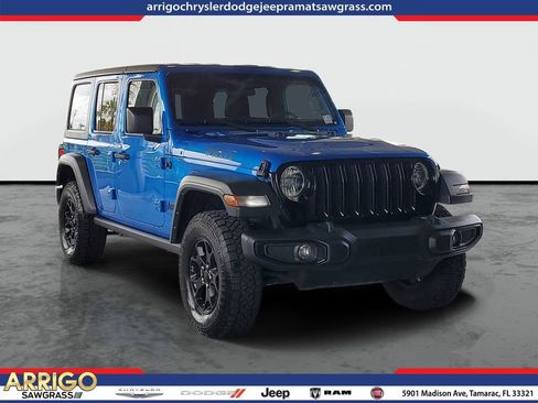 Used 2022 Jeep Wrangler Unlimited Sport AWD/4WD image 1