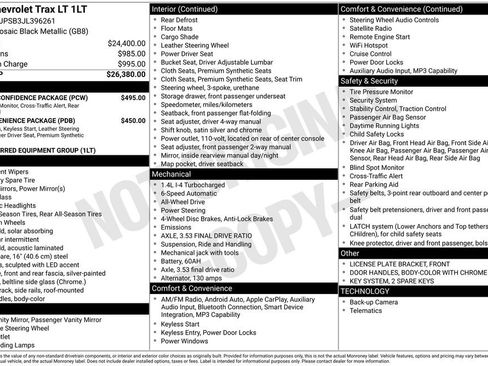 Used 2018 Chevrolet Trax LT w/ Driver Confidence Package image 5