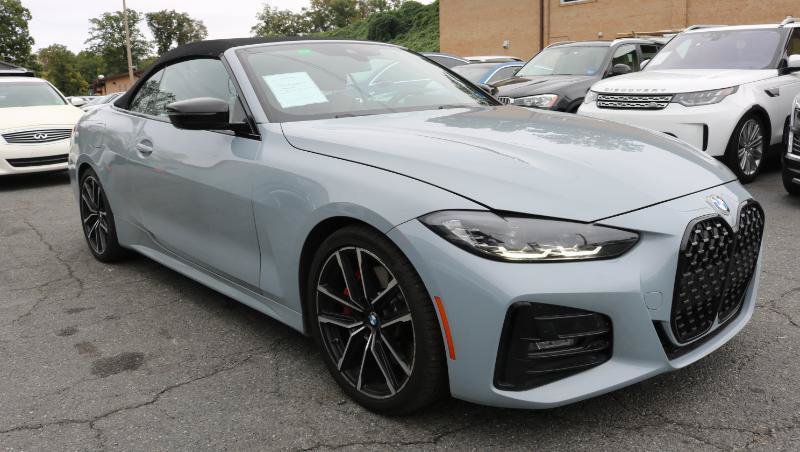 Used 2022 BMW 430i Convertible w/ M Sport Package RWD image 3
