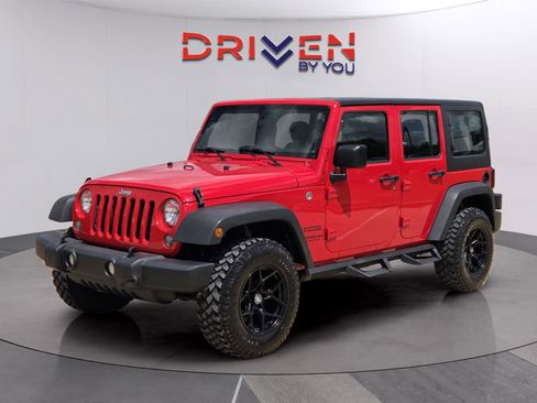 Used 2017 Jeep Wrangler Unlimited Sport w/ Connectivity Group AWD/4WD image 1