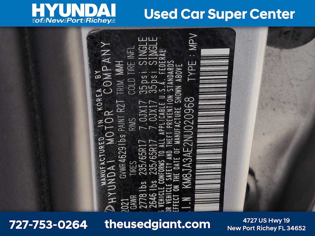 Used 2022 Hyundai Tucson SE FWD image 27