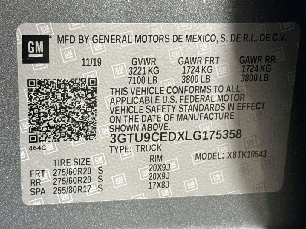 Used 2020 GMC Sierra 1500 Elevation w/ Elevation Value Package AWD/4WD image 29