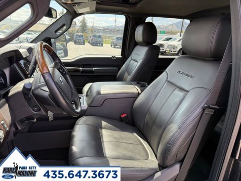 Used 2015 Ford F350 Platinum w/ FX4 Off-Road Package image 18