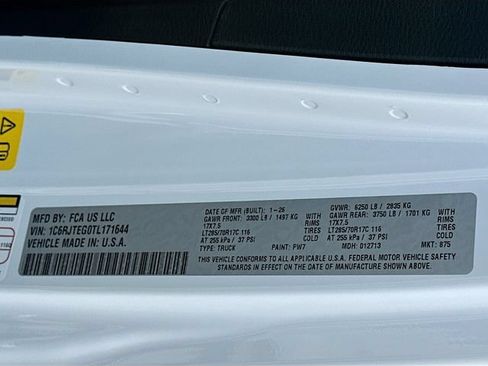 New 2026 Jeep Gladiator Mojave w/ Safety Group AWD/4WD image 21