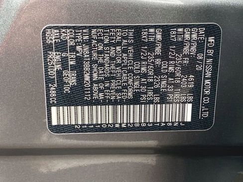 Used 2021 Nissan Rogue SV image 32