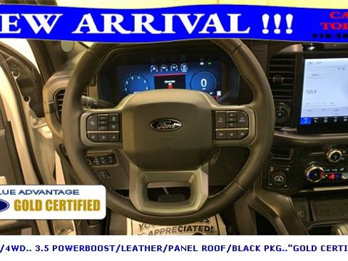 Certified 2025 Ford F150 Lariat w/ Equipment Group 502A High image 36