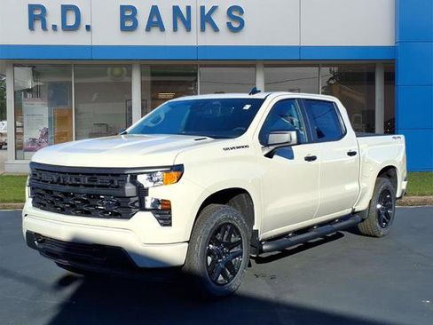 New 2026 Chevrolet Silverado 1500 Custom w/ Turbomax Blackout Package image 1