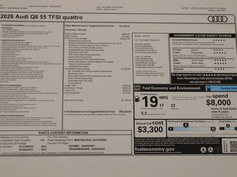 New 2026 Audi Q8 Premium Plus image 32