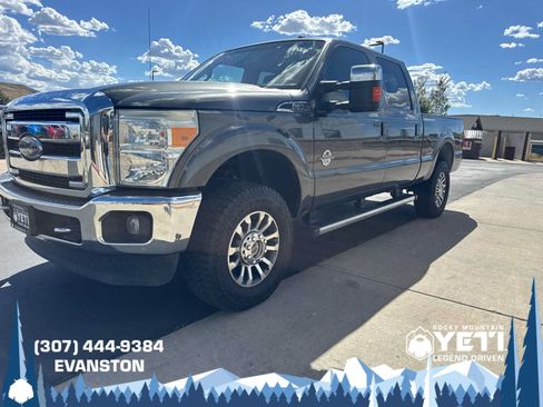 Used 2015 Ford F350 Lariat w/ Lariat Ultimate Package AWD/4WD image 7