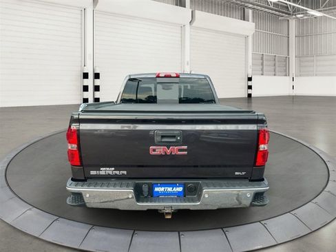 Used 2015 GMC Sierra 1500 SLT w/ SLT Crew Cab Value Package AWD/4WD image 3