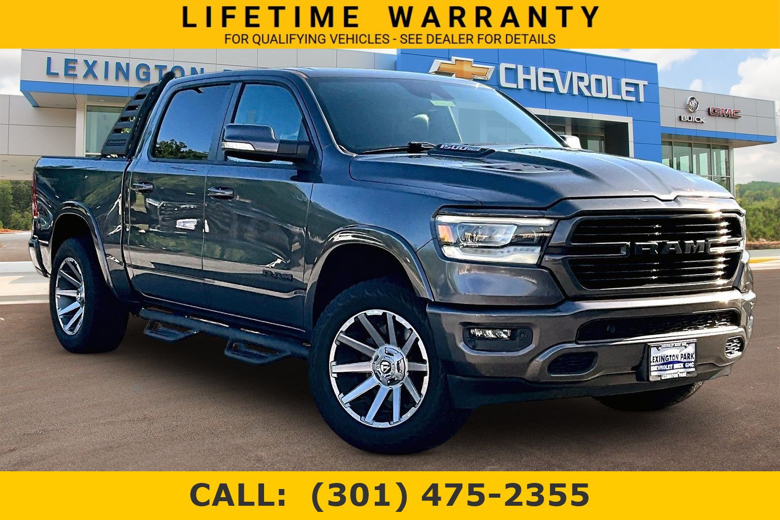Used 2021 RAM 1500 Laramie w/ Sport Appearance Package AWD/4WD image 1