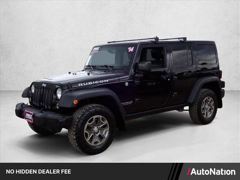Used 2014 Jeep Wrangler Unlimited Rubicon w/ Connectivity Group AWD/4WD image 1