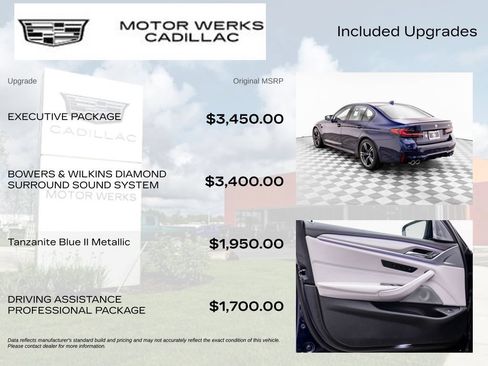 Used 2023 BMW M5 w/ Executive Package AWD/4WD image 8