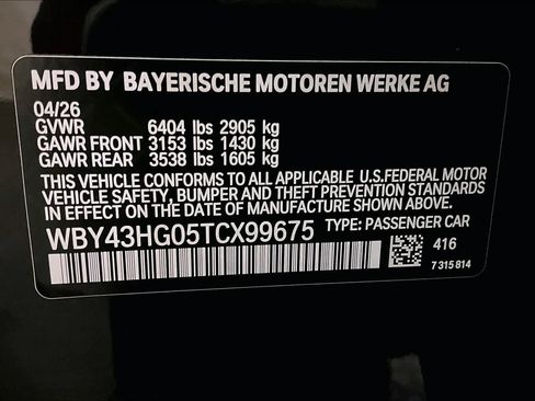 New 2026 BMW i5 AWD/4WD image 12