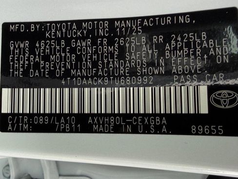 New 2026 Toyota Camry XLE image 18