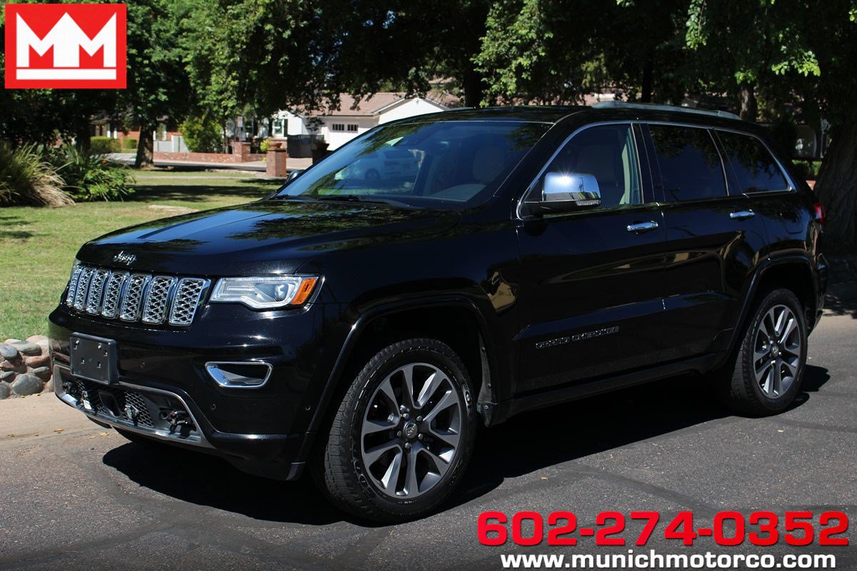 Used 2018 Jeep Grand Cherokee Overland AWD/4WD image 1