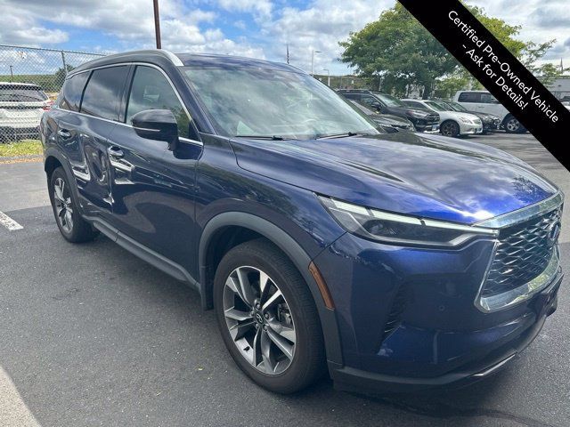 Certified 2023 INFINITI QX60 Luxe w/ Cargo Package AWD/4WD image 7