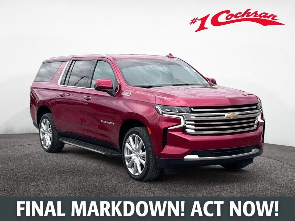 Used 2021 Chevrolet Suburban High Country AWD/4WD image 1