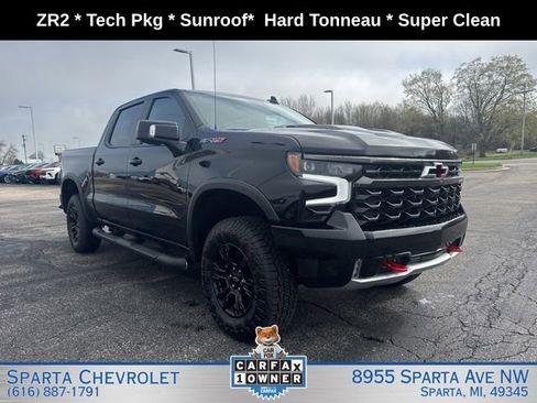 Used 2023 Chevrolet Silverado 1500 ZR2 w/ Technology Package AWD/4WD image 1